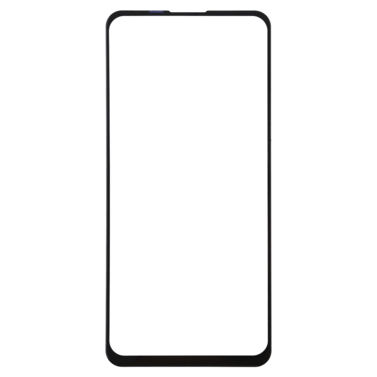 Black Front Screen Outer Glass Lens for Vivo S1