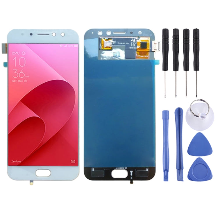 White LCD Screen and Digitizer Assembly for Asus ZenFone 4 Selfie Pro / ZD552KL