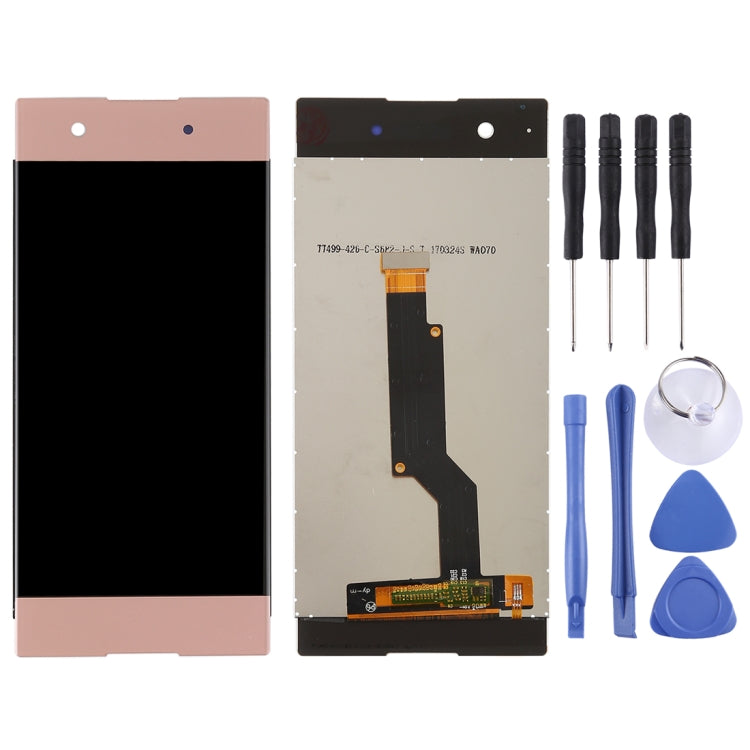 Rose Gold LCD Screen and Digitizer Full Assembly for Sony Xperia XA1