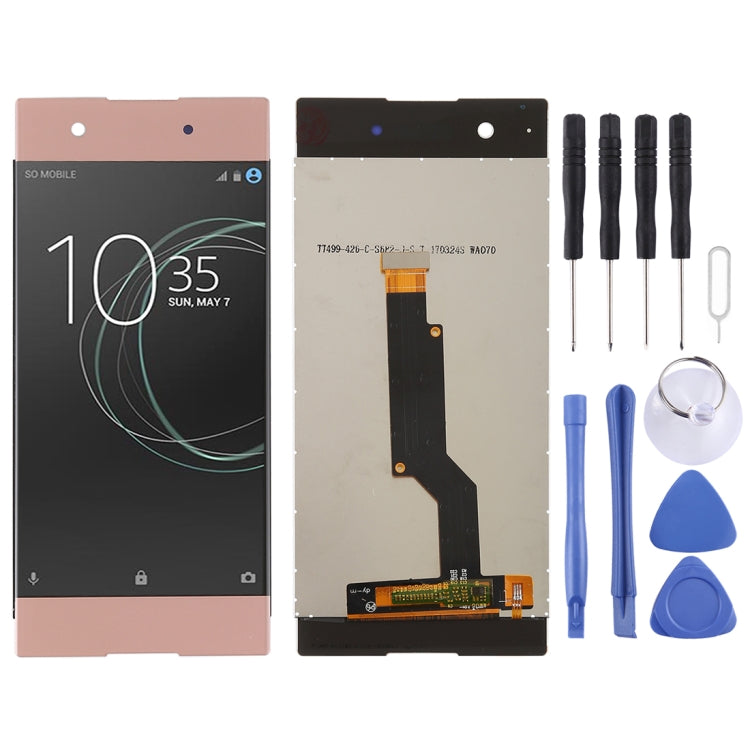 Rose Gold LCD Screen and Digitizer Full Assembly for Sony Xperia XA1