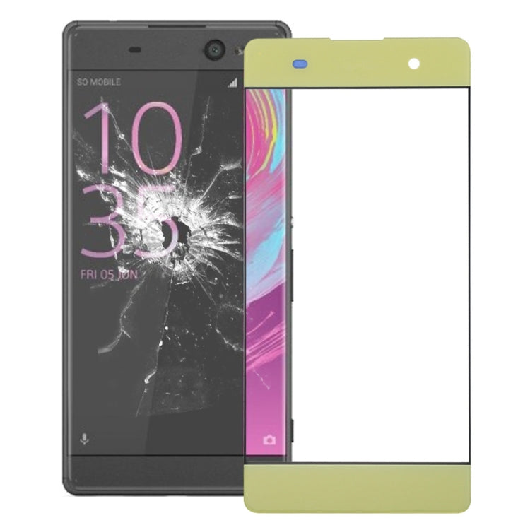 Sony Xperia XA Lime Gold Front Screen Outer Glass Lens