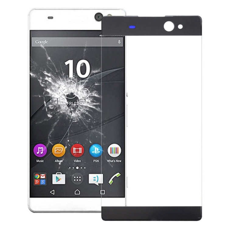 Black Front Screen Outer Glass Lens for Sony Xperia XA Ultra / C6