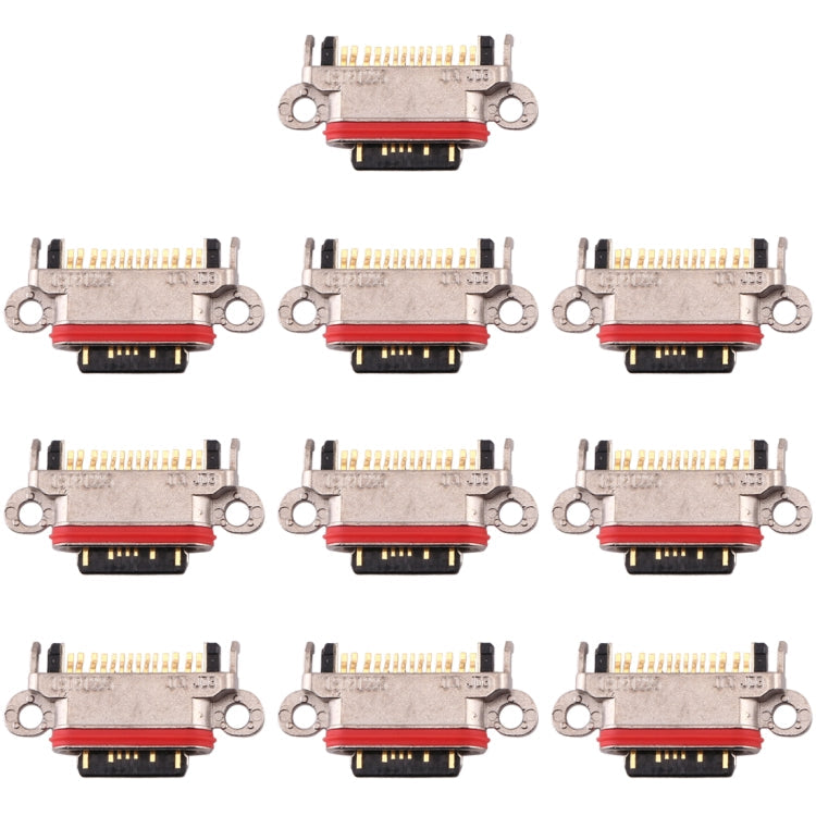 Charging Port Connector Replacement for OPPO R17 (Pack of 10)