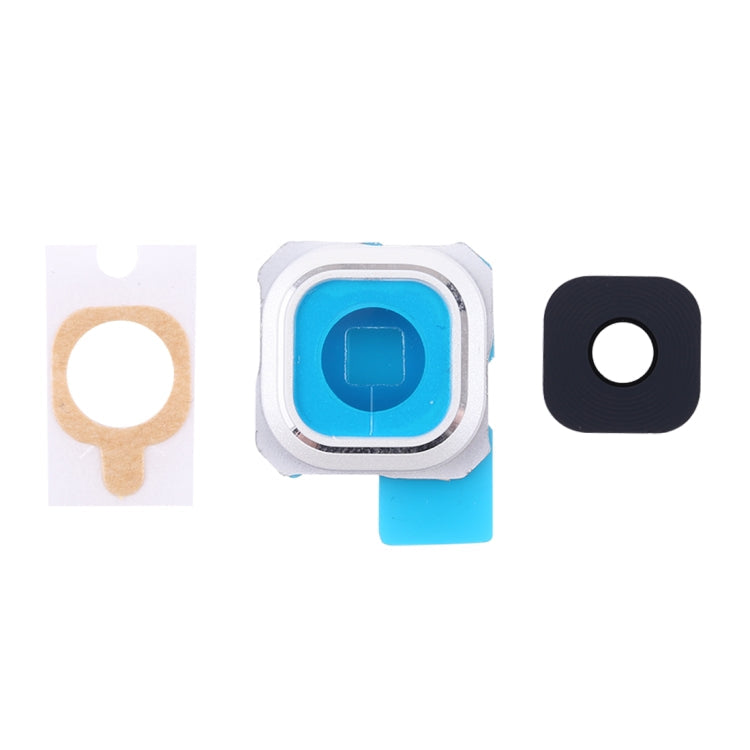 10 Piece Back Camera Bezel & Lens Cover with Sticker for Galaxy S6 Edge + / G9280
