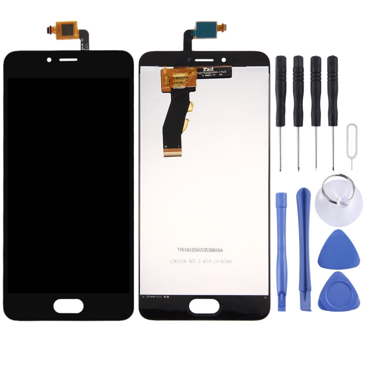 Original Black LCD Screen and Touch Panel Assembly for Meizu M5s