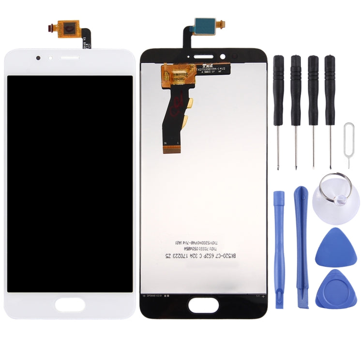 Original LCD Screen and Touch Panel for Meizu M5s/Meilan 5s (White)