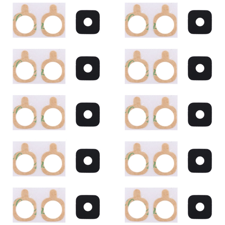 10 PCS Replacement Back Camera Lens Cover for Galaxy A5/A8 (2018)
