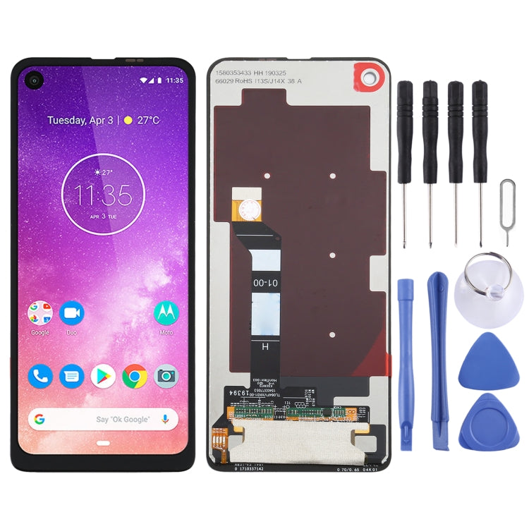 Motorola One Vision LCD Screen and Touch Digitizer Assembly