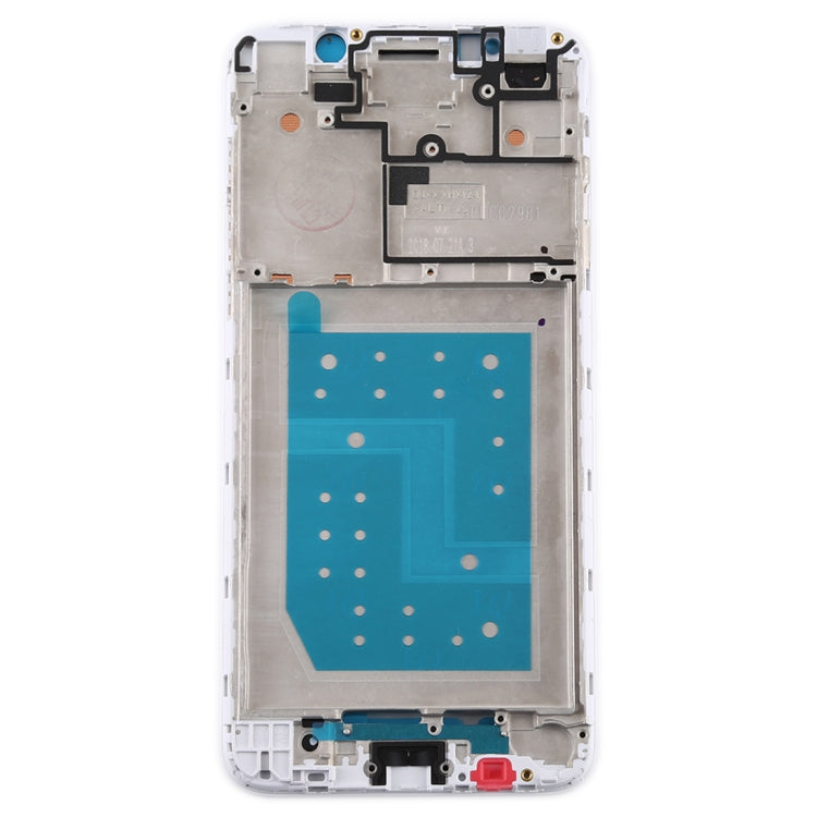 Front Housing LCD Frame Bezel Plate for Huawei Honor Play 7 (White) - Replacement Part