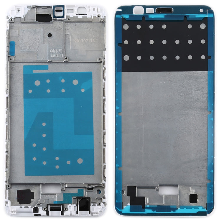 LCD Frame Bezel Plate for Huawei Honor 7X (White)