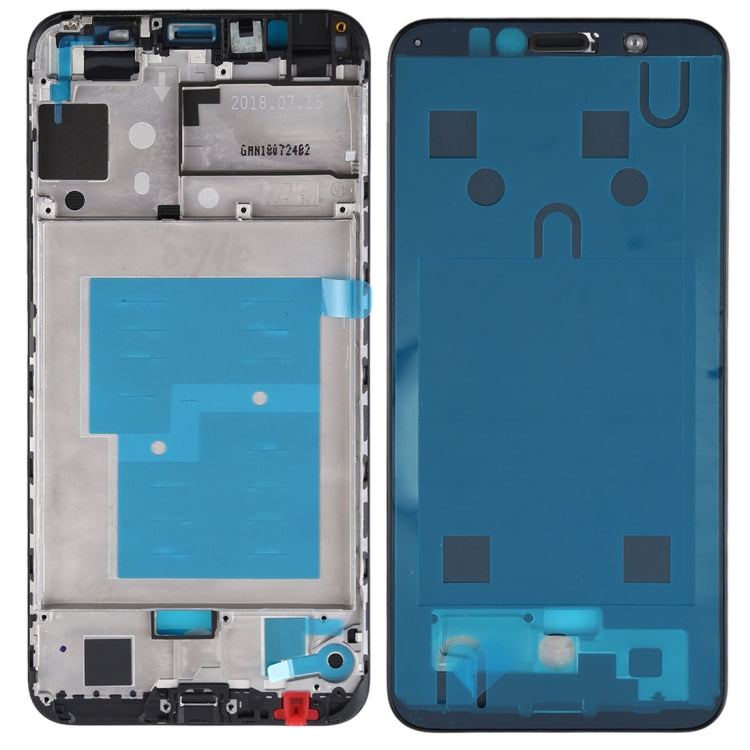 Replacement Front Housing LCD Frame Bezel Plate for Huawei Honor 7A (Black)