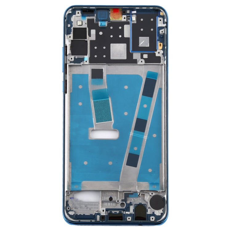 Middle Frame Bezel Plate with Side Keys for Huawei Nova 4e in Blue
