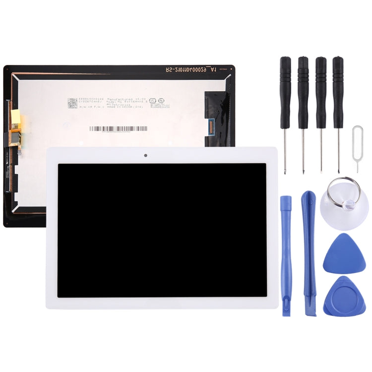 Lenovo Tab 2 A10-30 / TB2-X30F White LCD Screen and Digitizer Full Assembly