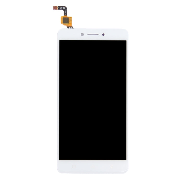 Lenovo K6 Note White LCD Screen and Touch Digitizer Assembly