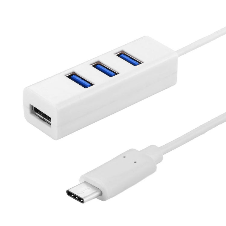 USB-C to 4 USB Ports HUB Adapter for Enhanced Connectivity