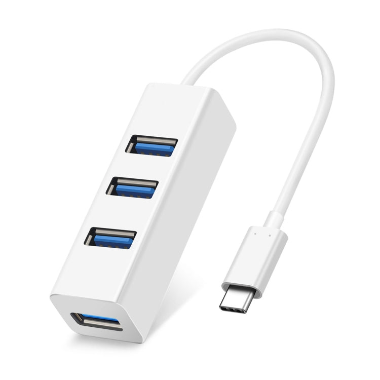 USB-C to 4 USB Ports HUB Adapter for Enhanced Connectivity