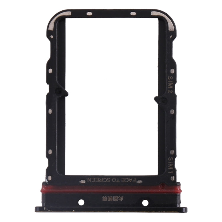 SIM Card Tray Replacement for Xiaomi Mi CC9 Pro/Mi Note 10/Mi Note 10 Pro/Mi Note 10 Lite (Black)