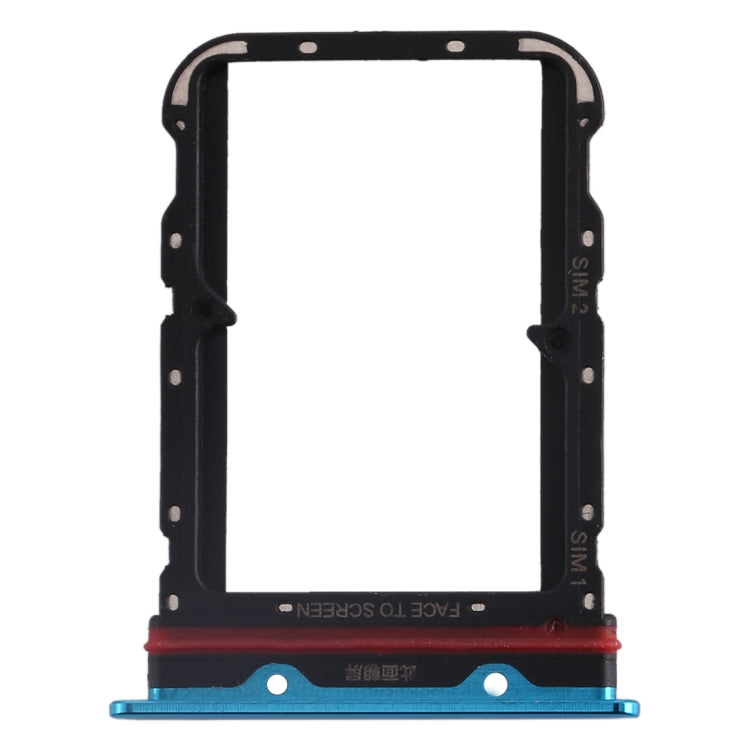 SIM Card Tray Replacement for Xiaomi Mi CC9 Pro/Mi Note 10/Mi Note 10 Pro/Mi Note 10 Lite (Blue)