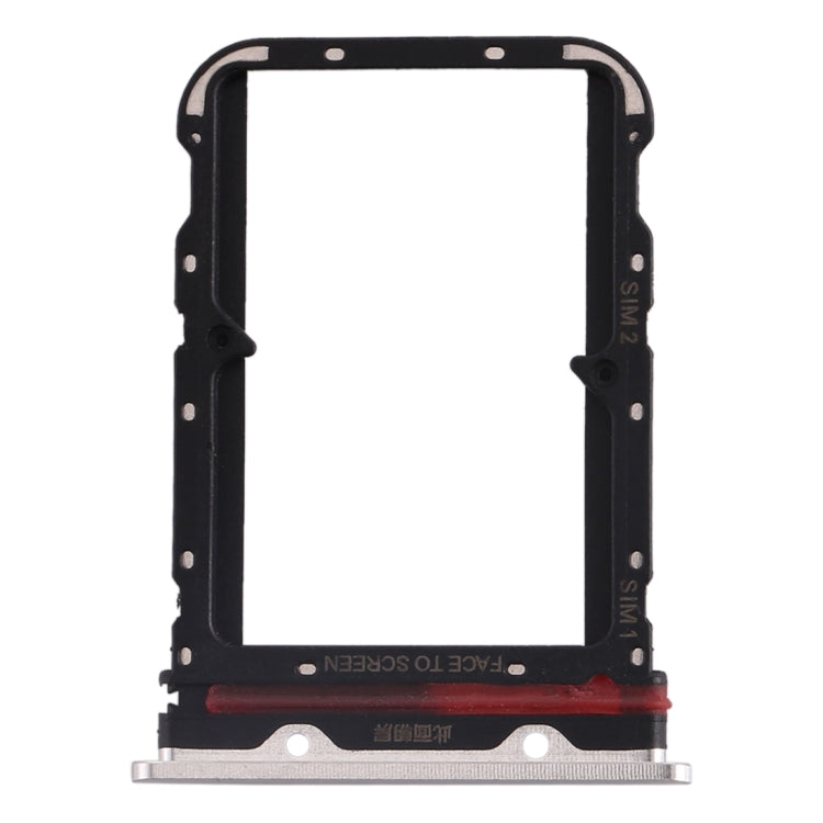 SIM Card Tray and SIM Card Tray Set for Xiaomi Mi CC9 Pro/Mi Note 10/Mi Note 10 Pro/Mi Note 10 Lite in White