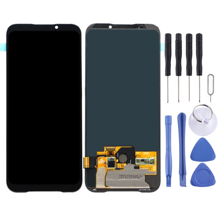 AMOLED LCD Screen and Touch Digitizer Assembly for Xiaomi Black Shark 2 / Black Shark 2 Pro