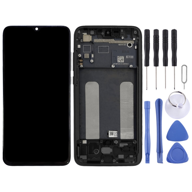 Full Assembly LCD Screen and Digitizer with Frame for Xiaomi Mi CC9 - Black