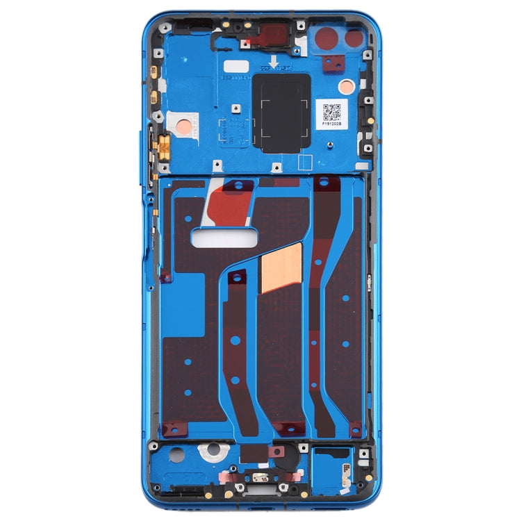 Huawei Honor V30 Middle Frame Bezel Plate in Blue
