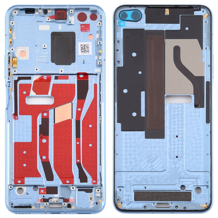 White Original Middle Frame Bezel Plate for Huawei Honor V30