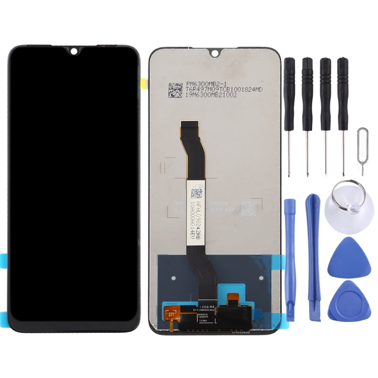 LCD Screen and Touch Digitizer Assembly for Xiaomi Redmi Note 8T in Black color