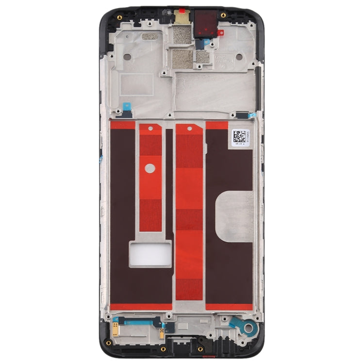 Front Housing LCD Frame Bezel Plate for OPPO A11 (Black) - Sleek Upgrade for OPPO A11