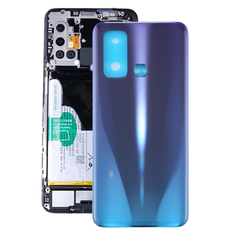 Blue Battery Back Cover Replacement for Vivo Z6 5G