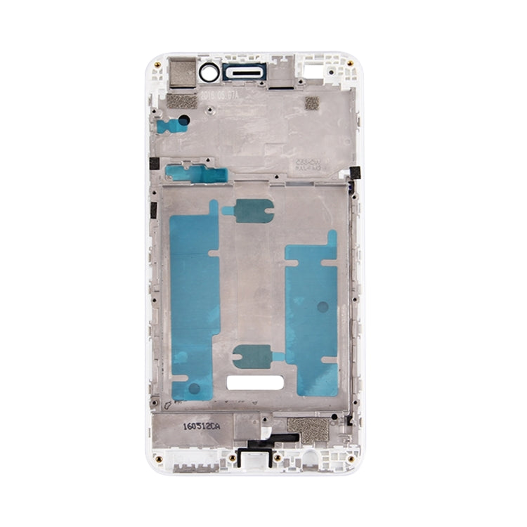 Front Housing LCD Frame Bezel Plate for Huawei Honor 5A / Y6 II in White