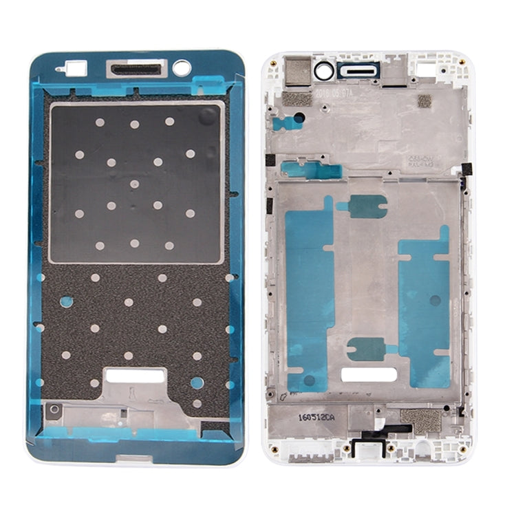 Front Housing LCD Frame Bezel Plate for Huawei Honor 5A / Y6 II in White