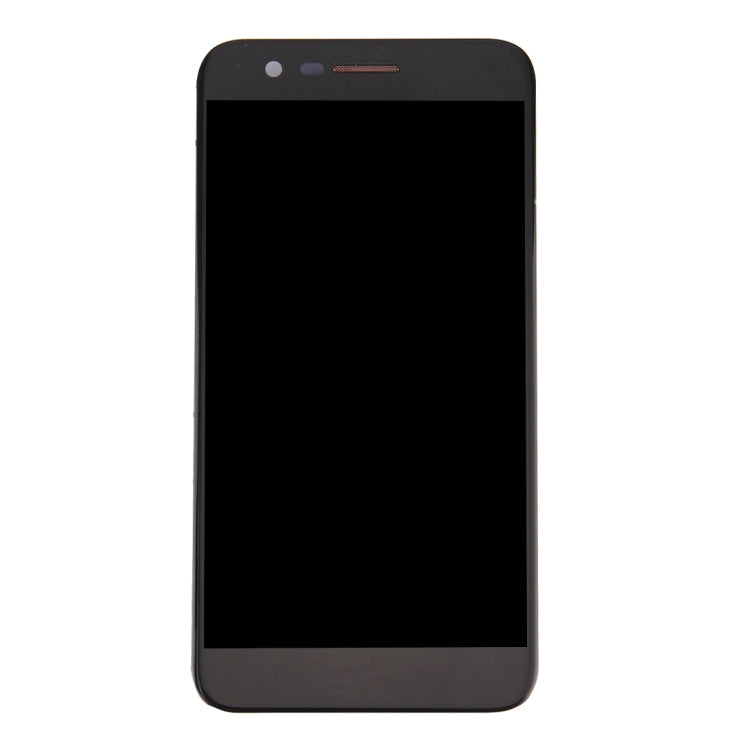 Complete LCD Screen and Digitizer Assembly with Frame for LG K10 2017 (Black)