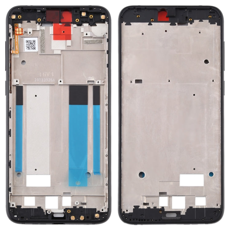 Front LCD Frame Bezel Plate for Nokia X6(2018)/6.1 Plus TA-1099 (Black)