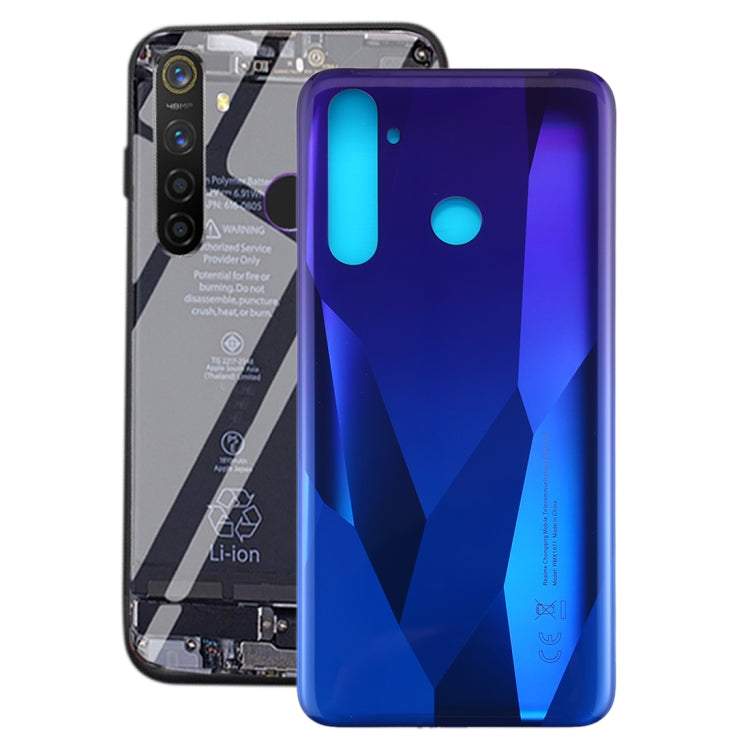 Back Housing Cover Replacement for OPPO Realme 5 Pro / Realme Q (Blue)