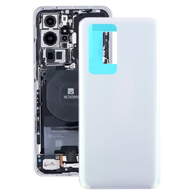 White Back Cover Replacement for Huawei P40 Pro
