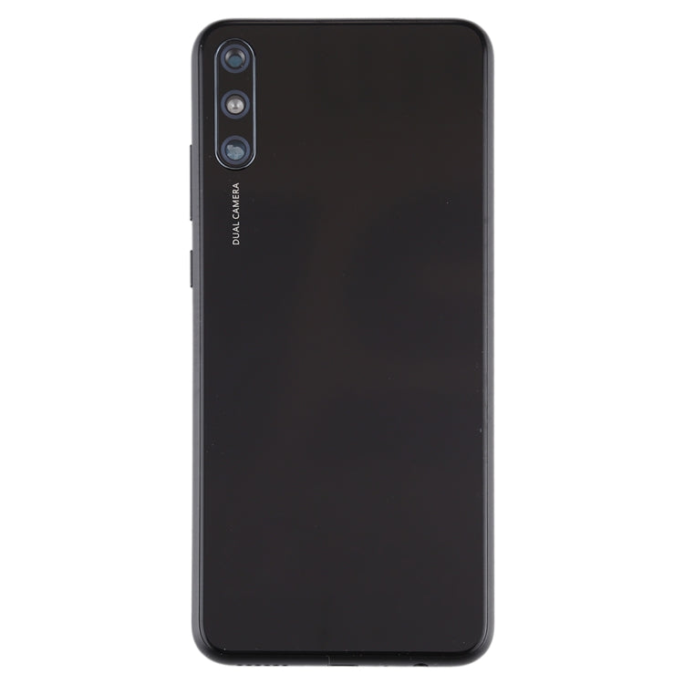 Black Battery Back Cover with Side Keys for Huawei Enjoy 10e - Replacement for Reviving Device
