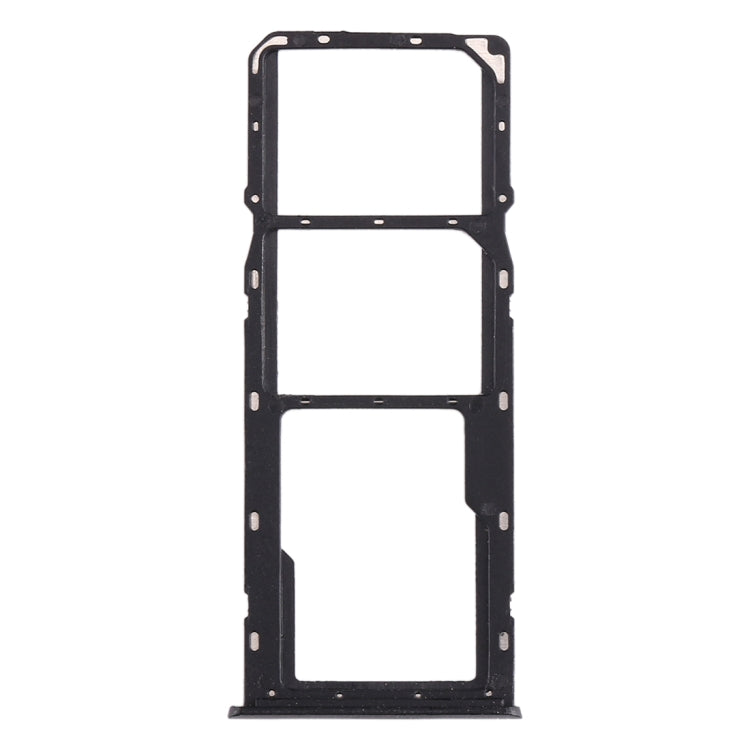 SIM Card Tray + Micro SD Card Tray Set for OPPO Realme 5 (Black)