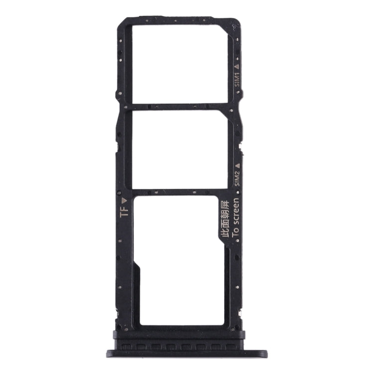 SIM Card Tray, SIM Card Holder, and Micro SD Card Holder for Huawei Enjoy 10 / Honor Play 3 (Black)