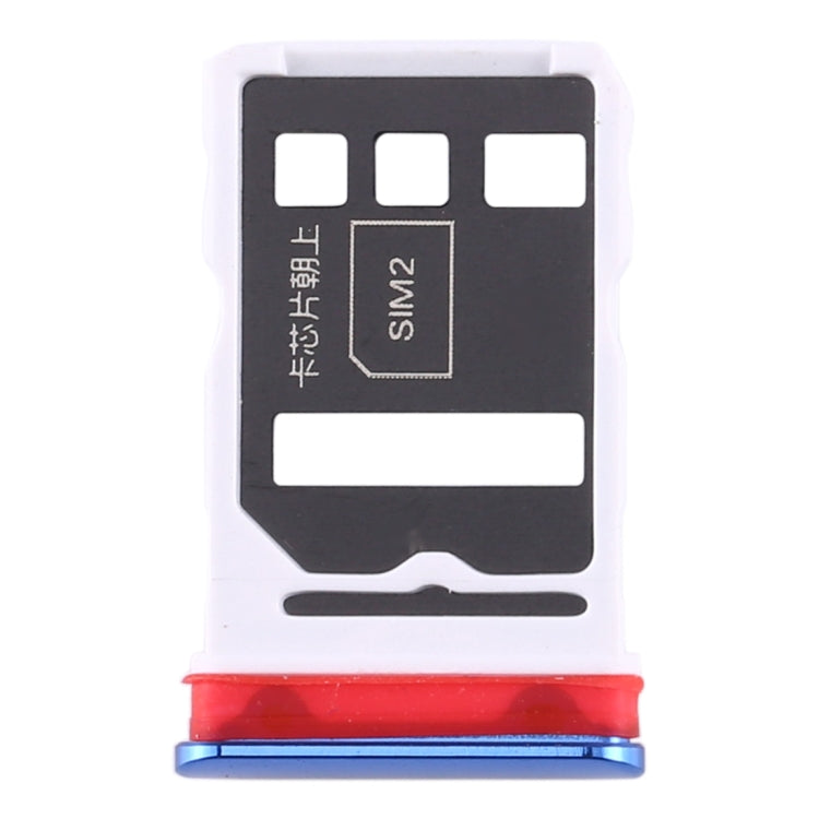 SIM Card Tray Replacement for Honor V30 Pro / Honor V30 (Blue)