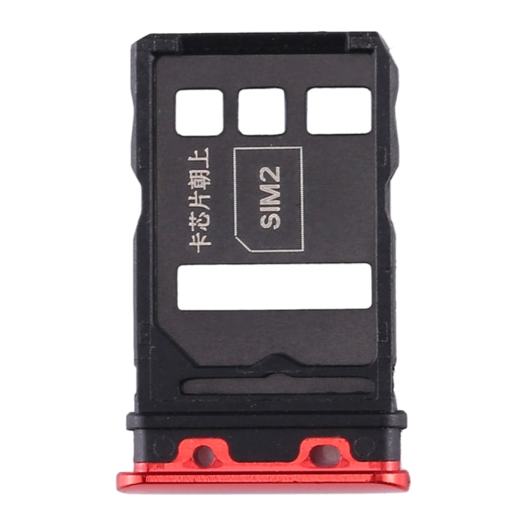 SIM Card Tray Replacement for Honor V30 Pro / Honor V30 (Red)