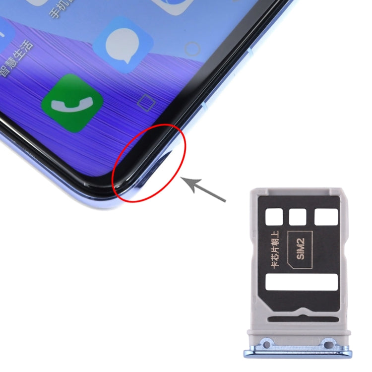 Baby Blue SIM Card Tray Replacement for Honor V30 Pro / Honor V30