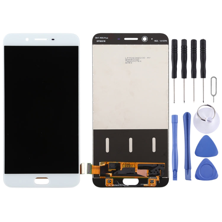 Full White LCD Screen and Digitizer Assembly for OPPO R11 Plus