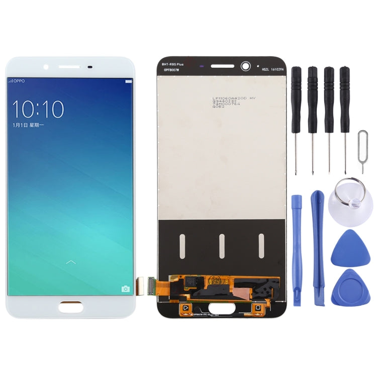 Full White LCD Screen and Digitizer Assembly for OPPO R11 Plus