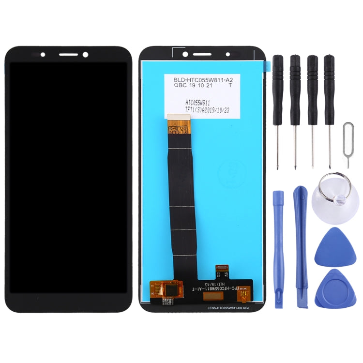 Nokia C1 LCD Screen and Touch Digitizer Full Assembly (Black)