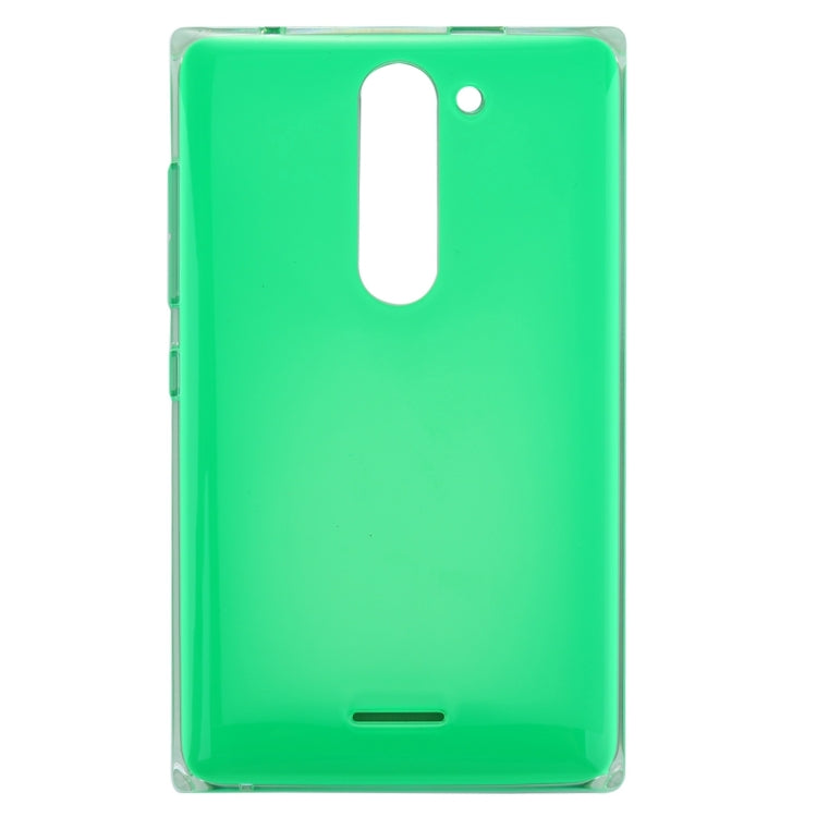Green Dual SIM Battery Back Cover for Nokia Asha 502