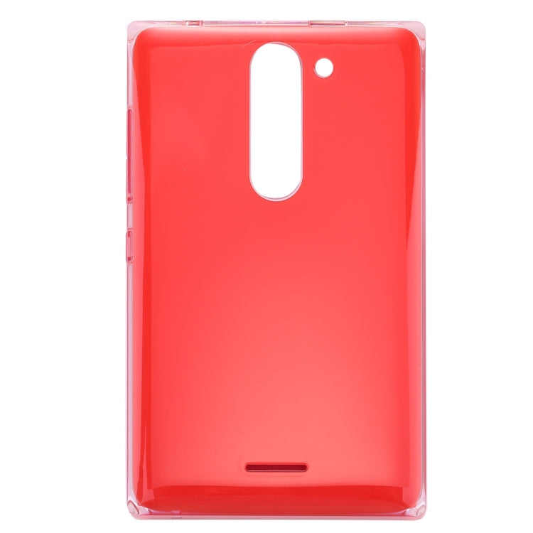 Red Dual SIM Battery Back Cover for Nokia Asha 502