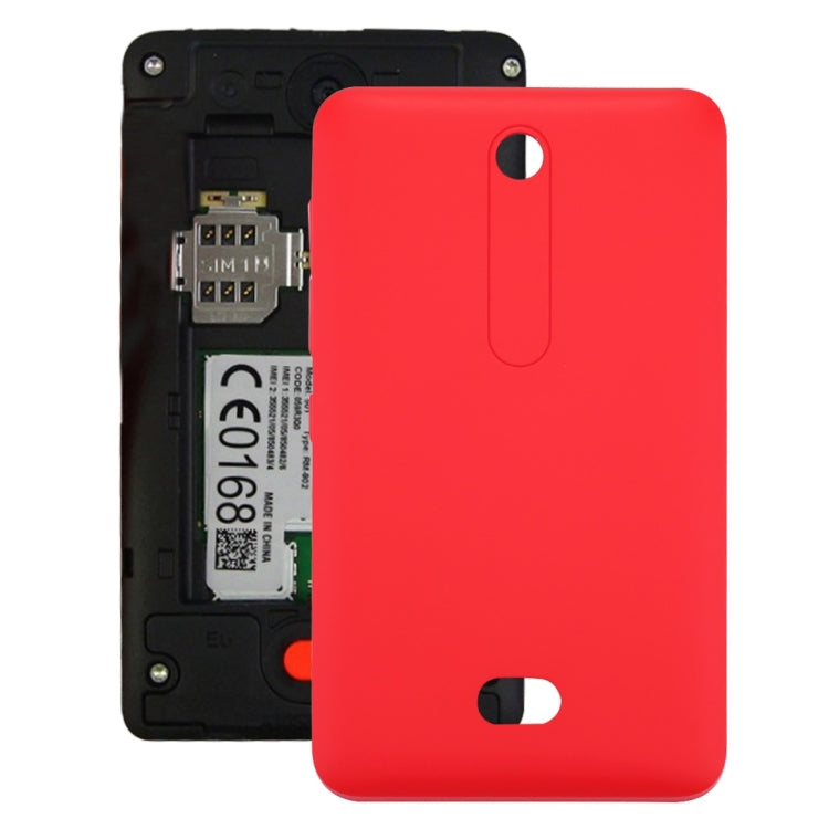 Red Battery Back Cover Replacement for Nokia Asha 501