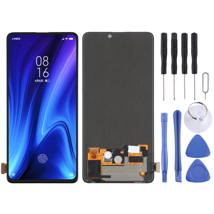 AMOLED LCD Screen and Digitizer Assembly for Xiaomi Redmi K20 Pro/Mi 9T Pro - Black