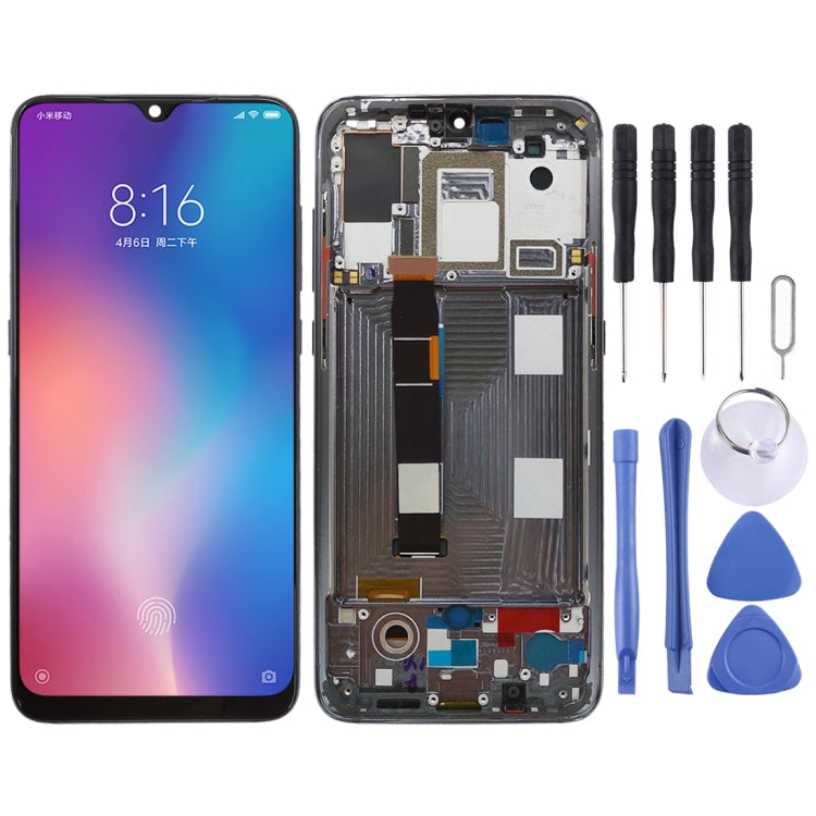 AMOLED LCD Screen and Touch Screen Digitizer Assembly for Xiaomi Mi 9 (Black)